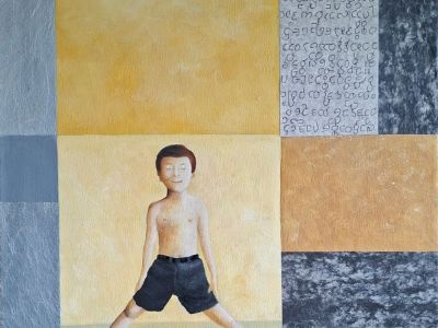 jongen-gespreide-benen-50x60-olie-en-papier-3